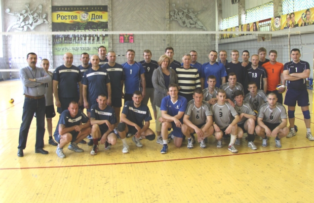 В Ростове-на-Дону состоялись матчи между ростовскими и луганскими волейболистами 